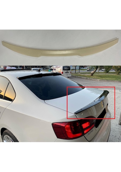 Vw Jetta Mk6 M4 Yarasa Spoiler Boyasız Plastik 2011 2017