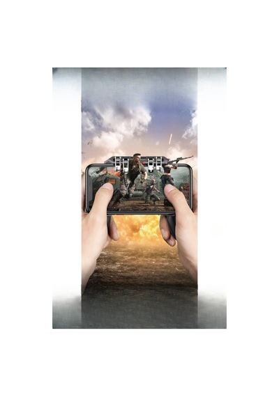 Pubg 6 Parmak Oyun Kolu Tetik Ve Ayarlanabilir Tuşlar Tüm Telefonlar İle Uyumludur