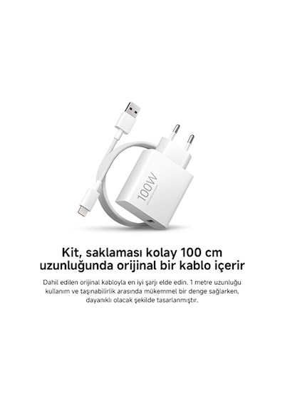 Xiaomi 100W (Type-A) MDY-19-ER Şarj Aleti
