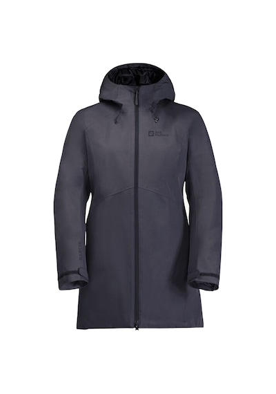 Jack Wolfskin Heidelstein 3in1 Kadın Outdoor Mont 1115681-1388 Gri