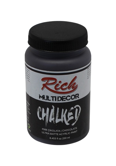 Rich Multi Decor Chalked Akrilik Boya 4588 Çikolata 250 Cc
