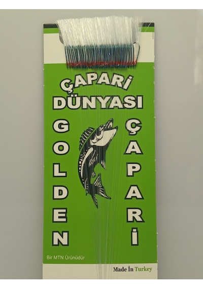 Golden 50 İğneli İstavrit Kösteği 9 No Siyah İğne -0,18 Mm -0,20 Mm Köstek Beyaz