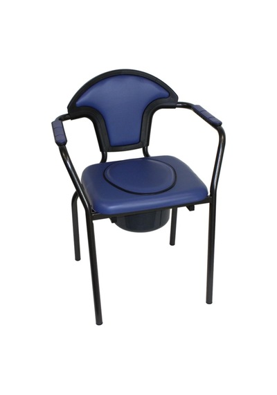 30042 Open Klozetli Sandalye Gri Ve Mavi Renk