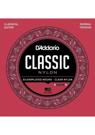 D'addario Ej27n Normal Tansiyon Klasik Gitar Teli