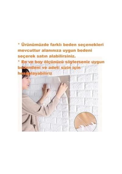 Ukab Dekor Duvar Paneli Beyaz 3d Dekoratif Kendinden Yapışkanlı Esnek Duvar Kağıdı Kaplama Paneli Köpük Beyaz 70 X 500
