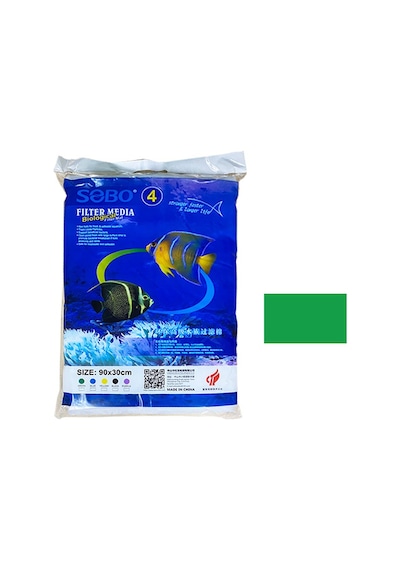 Sobo - 605 - Filtre Süngeri - Edntrend - 90x30x2 Yeşil