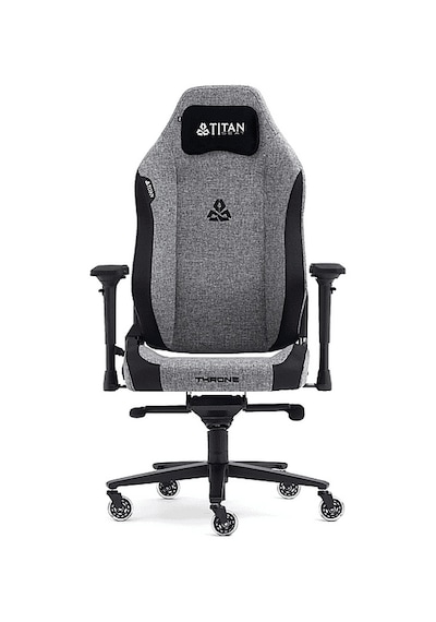 Tıtanseat Throne Kumaş Oyuncu Koltuğu Chromium Diğer