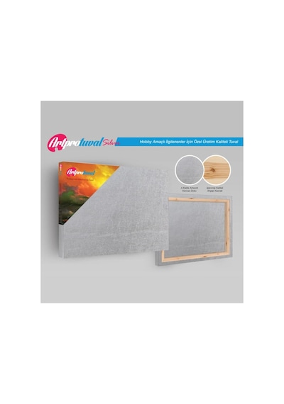 Silver Tuval - Profesyonel Sanatçılar Için 1. Sınıf Kalite Tuval - 100x 100 Cm Diğer