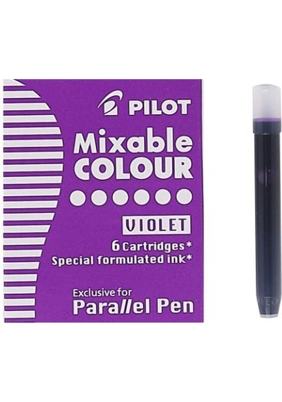 Parallel Pen Mürekkep Kartuş - Renk : Mor 6 Ad