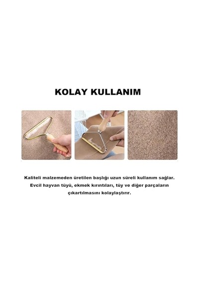 Ayrex Orret Home Tiftik Toplayıcı Tüy Giderici Taşınabilir Evcil Hayvan Tüy Toplayıcı Halı Kilim Perde Kıyafet