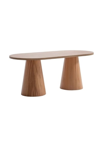 Nivara Bohem Ahşap Yemek Masası 90x170 Naturel