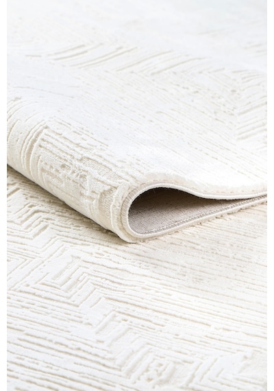 Perla 4032 Krem Uzun Ömürlü Yumuşak Polyester Halı Krem