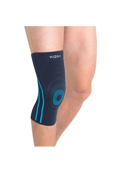 Vizor Code : 703 Örme Patella Ve Ligament Destekli Dizlik Siyah