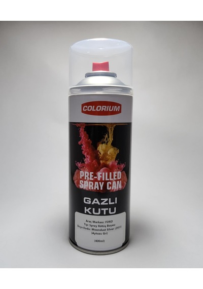 Ford Rötüş Boyası - Moondust Silver - Aytozu Gri 2431 - Sprey 400ml