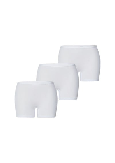 Blackspade Kadın Boxer 3lü Paket Essential 1571 - Beyaz Beyaz