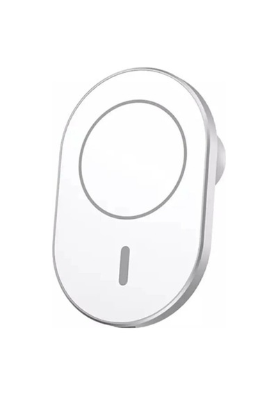 Tox 15w Magsafe Iphone 11 Uyumlu Magnetic 15w Wireless Charging Car Araç Telefon Tutucu Hızlı Şarj Beyaz White