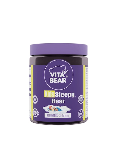 Vita Bear Kids Sleepy Bear 60 Çiğnenebilir Jel Form Takviye Edici Gıda