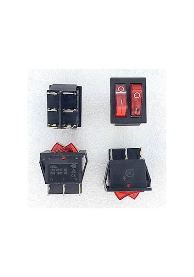 Ic-101 İkili Işıklı Anahtar Kcd2-2101-a Kalite