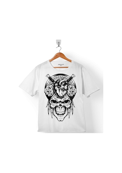 Vıper Logos Skull Kuru Kafa Skeleton Satanist Çocuk Tişört 001
