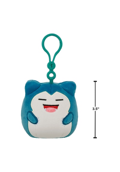 Squishmallows Pokemon Serisi Klipsli - Snorlax 9 Cm Pk00325 Çok Renkli