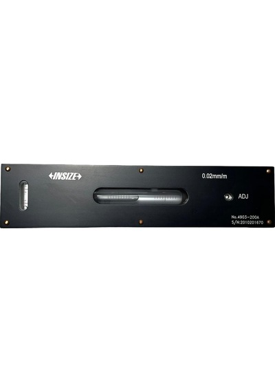 İnsize Hassas Makine Su Terazisi 200mm/0,02 4903