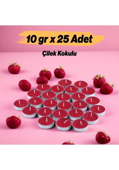 Tr Tealight Mum Kokusuz Ev Tatil Parti Dekoru Glımma Diğer