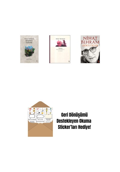 Utanca Tanım + Tekzip + Dörtlükler + Okuma Sticker'ları