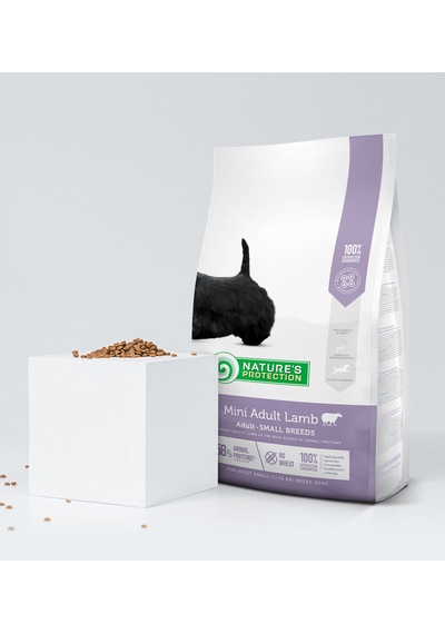 Nature's Protection Kuzulu Küçük Irk Yetişkin Köpek Maması 7500 G