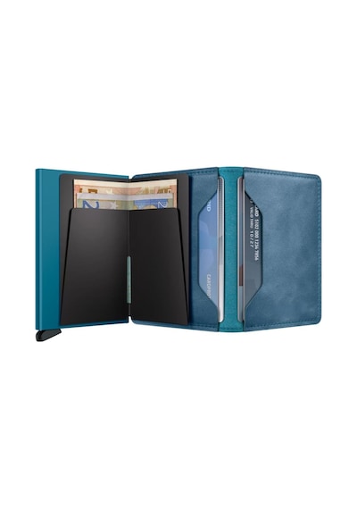Secrid Slimwallet Vintage Kartlık Cüzdan Teal Çok Renkli