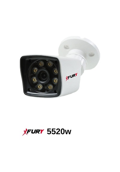 Fury 16 Kamera 5mp Lens 1080p 2mp Color Görüntü 8 Warm Led Gece Görüş Fullhd Güvenlik Kamera 25w 1tb