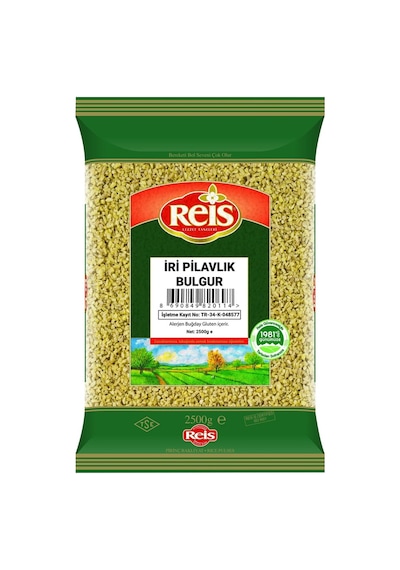 Reis Esmer İri Bulgur 2,5 Kg - Pilavlık Ve Yemeklik Doğal Bulgur - Tekli Tarı