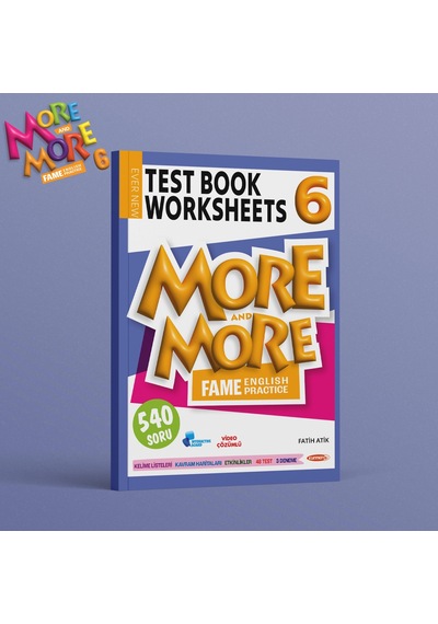 More And More 6. Sınıf Fenomen English Test Book Worksheets Maarif