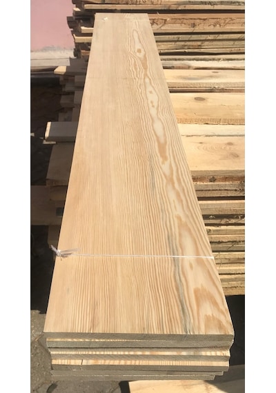 2,5X20X200 Cm 7 Adet Silinmiş Tahta