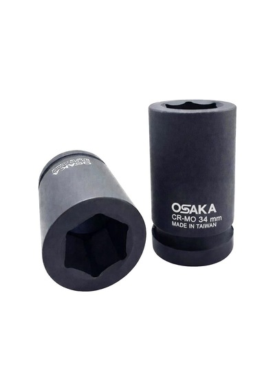 Osaka 1" Altı Köşe Havalı Derin Lokma 34 Mm