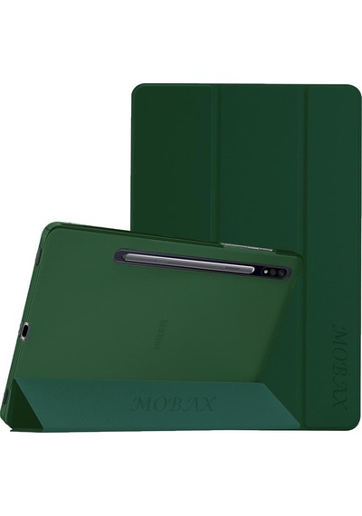 Samsung Uyumlu Galaxy Tab S7 Fe / S8 Plus / S7 Plus Kılıf New Pu Deri Smart Standlı Case T730 X800 T970