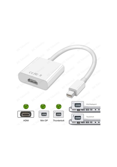 Mini Displayport - Hdmı Çevirivi Video Adaptörü