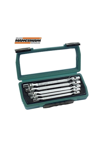 Mannesmann 19821 Mafsallı Lokma Anahtar Takımı. 5 Parça