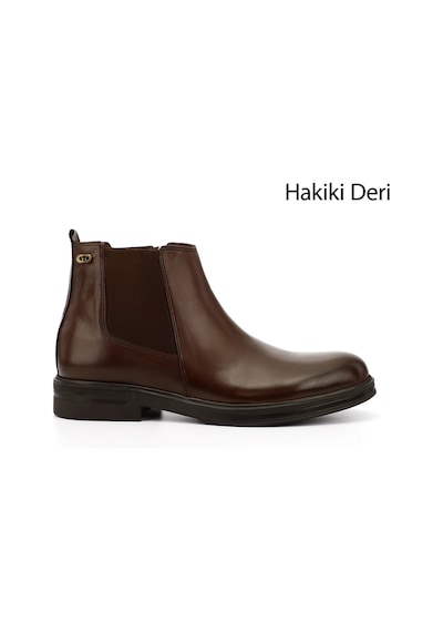 Gönderi(R) Gönderi R Erkek Kahverengi Hakiki Deri Fermuarlı Chelsea Bot Dkmb64901650