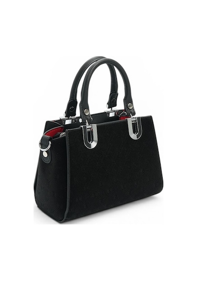 Silver Polo Sp1281 Kadın El Çantası Fashion Siyah-siyah