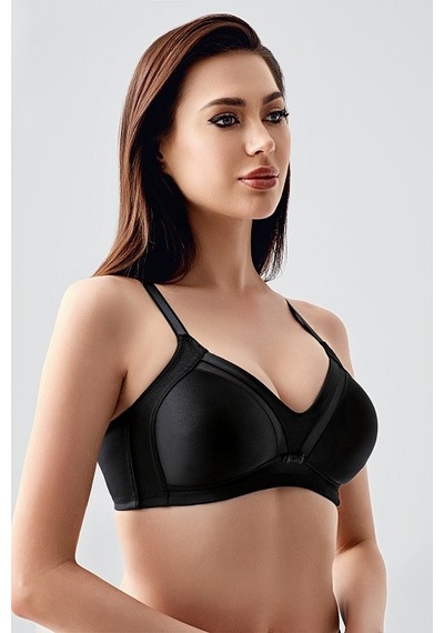 New Bra 34/35- 2303 Telsiz Toparlayıcı Sütyen siyah