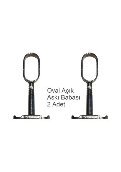 Adilon Oval Askı Babası Açık 2'li