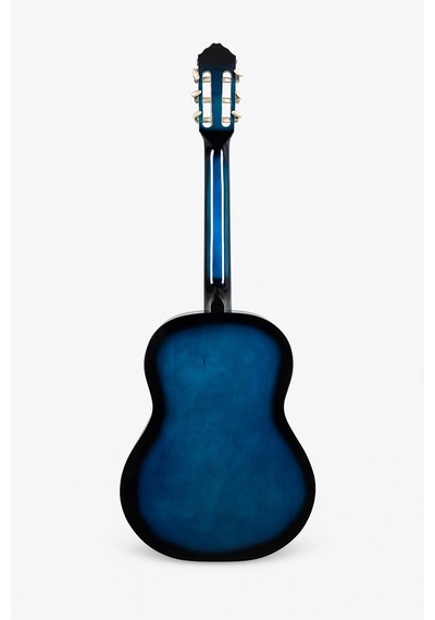 Campbell Ce-55bl Klasik Gitar Full Set Sap Ayarlı 4/4 Yetişkin Boy Üst Kalite Gitar - 86972046402 Mavi