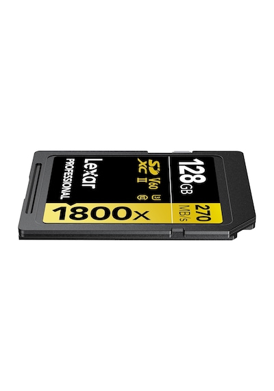 Lexar Prof 128gb 1800x Sdxc Uhs-ıi 270mb/s Read 180mb/s Write C10