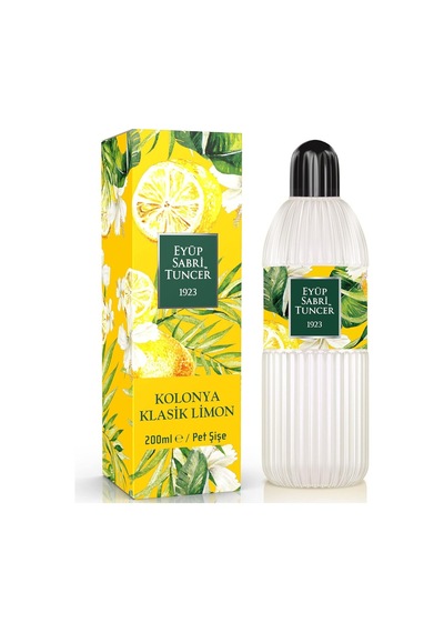 Eyüp Sabri Tuncer Limon Kolonyasi 200 Ml Silindir Pet Şişe 1 Paket 1 X 200 Ml