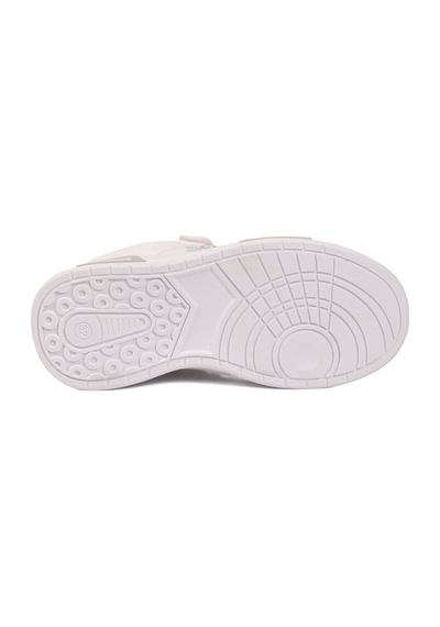 Reyber Beyaz Cırtlı Fileli Hafif Unisex Çocuk Spor Ayakkabı 026 F