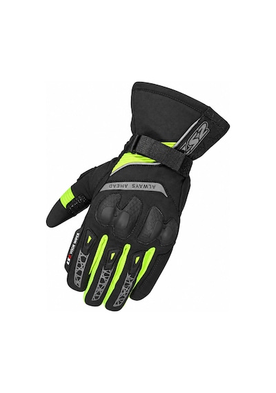 Ls2 Snow Evo H2o Eldiven Siyah-neon Sarı