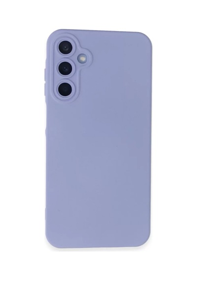 Newface Samsung Galaxy A15 4g Kılıf Nano İçi Kadife Silikon - Lila