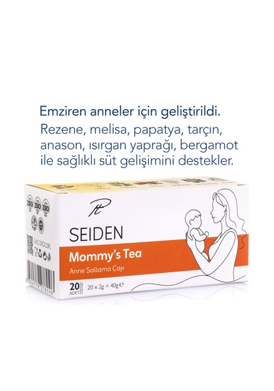 Seıden Emziren Anne Süt Desteği Ve Sallama Doğal Içerikli Çay 20'li