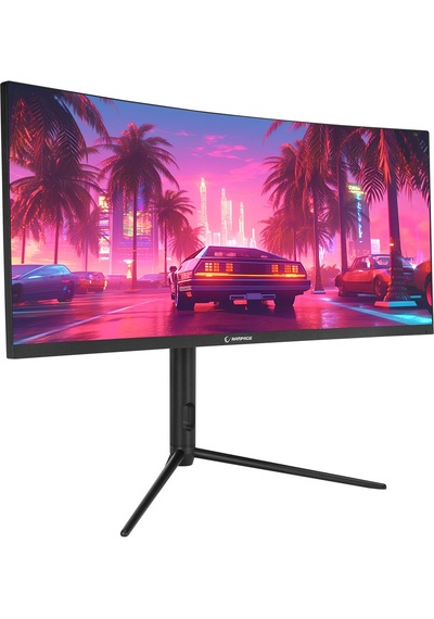 Rampage Raıden RA30R200C 30" 1 MS 200 Hz  AUO VA Adaptivesync WFHD Pivot Curved Oyuncu Monitörü