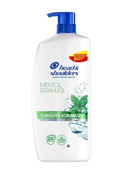 H&s Şampuan Mentol Ferahlığı 800 Ml Beyaz